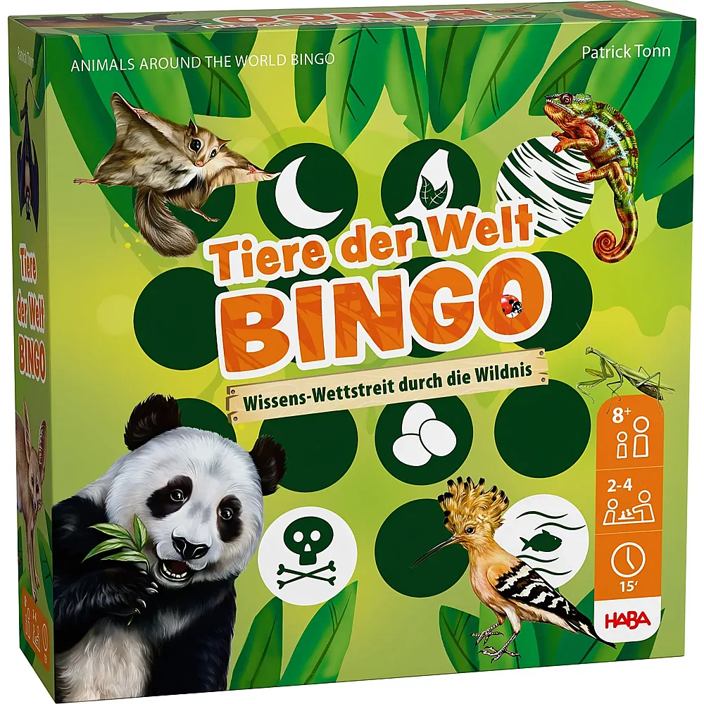 HABA Spiele Tiere der Welt Bingo