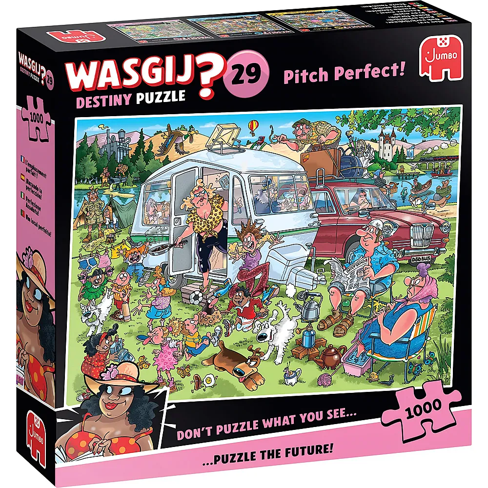 meinspielzeug - Jumbo Puzzle WASGIJ Destiny 29 Pitch Perfect 1000Teile | Puzzle 1000 Teile
