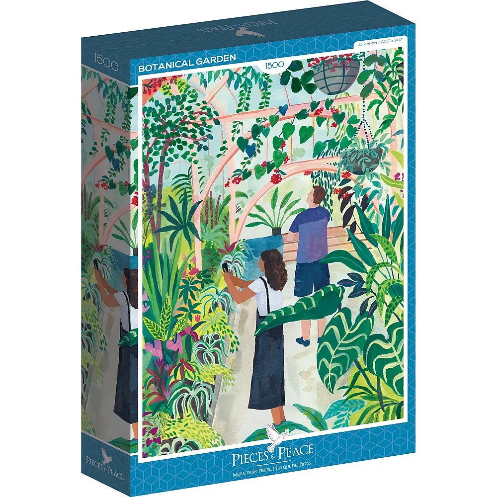 Pieces & Peace Puzzle Miranda Sofroniou Botanical Garden - 1500 Teile