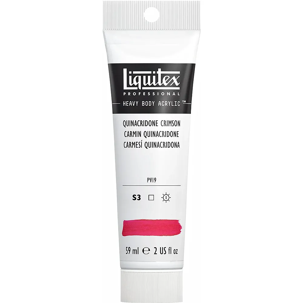 Liquitex Lqx Prof. Heavy Body Acrylfarbe 59ml Tube Quinacridone Karme