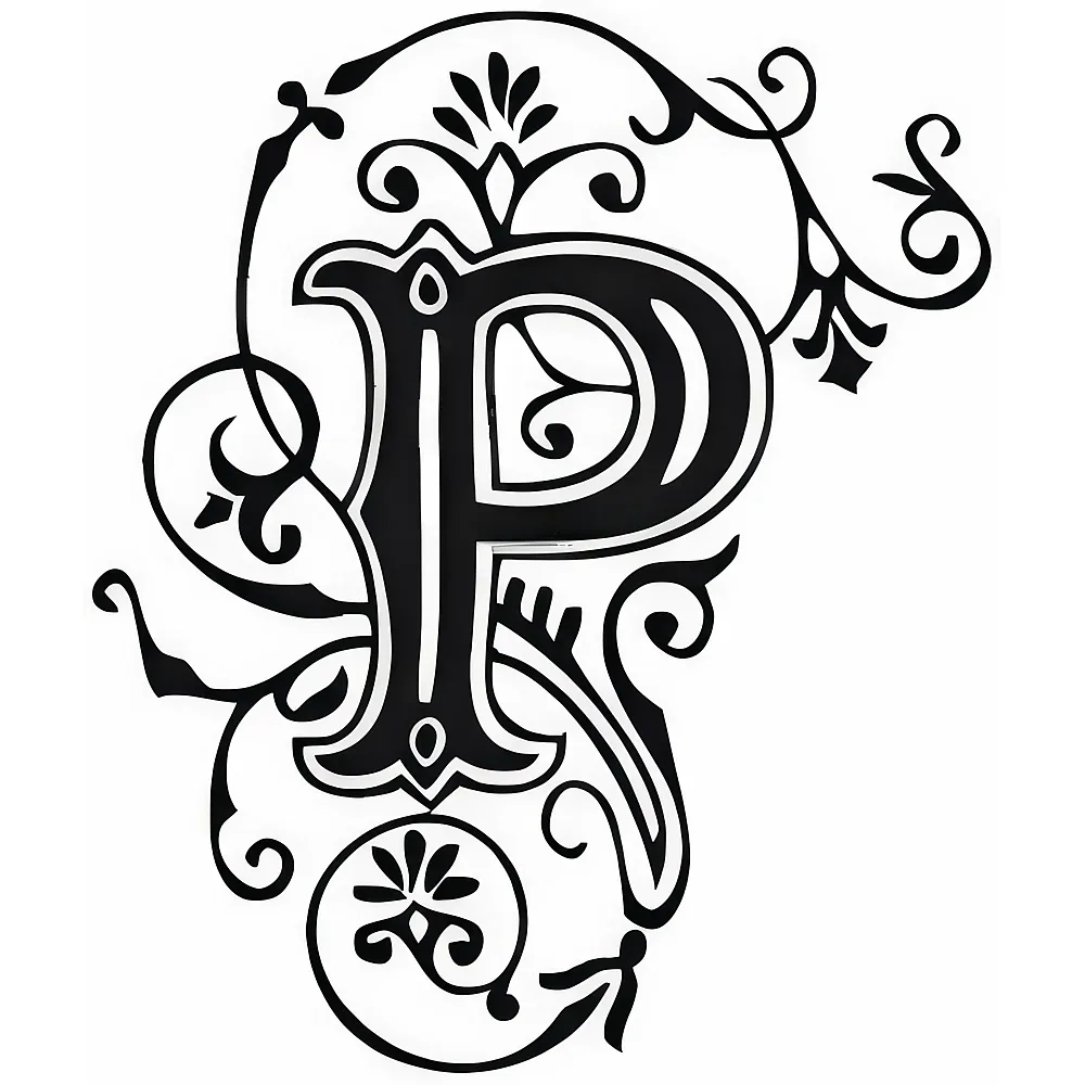 Aladine Stempel Alphabet P - Suche