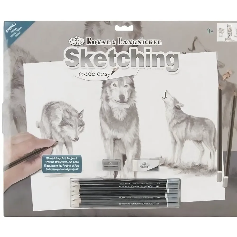 Royal & Langnickel R&l Sketching GM Loups 32.4x40cm - Suche