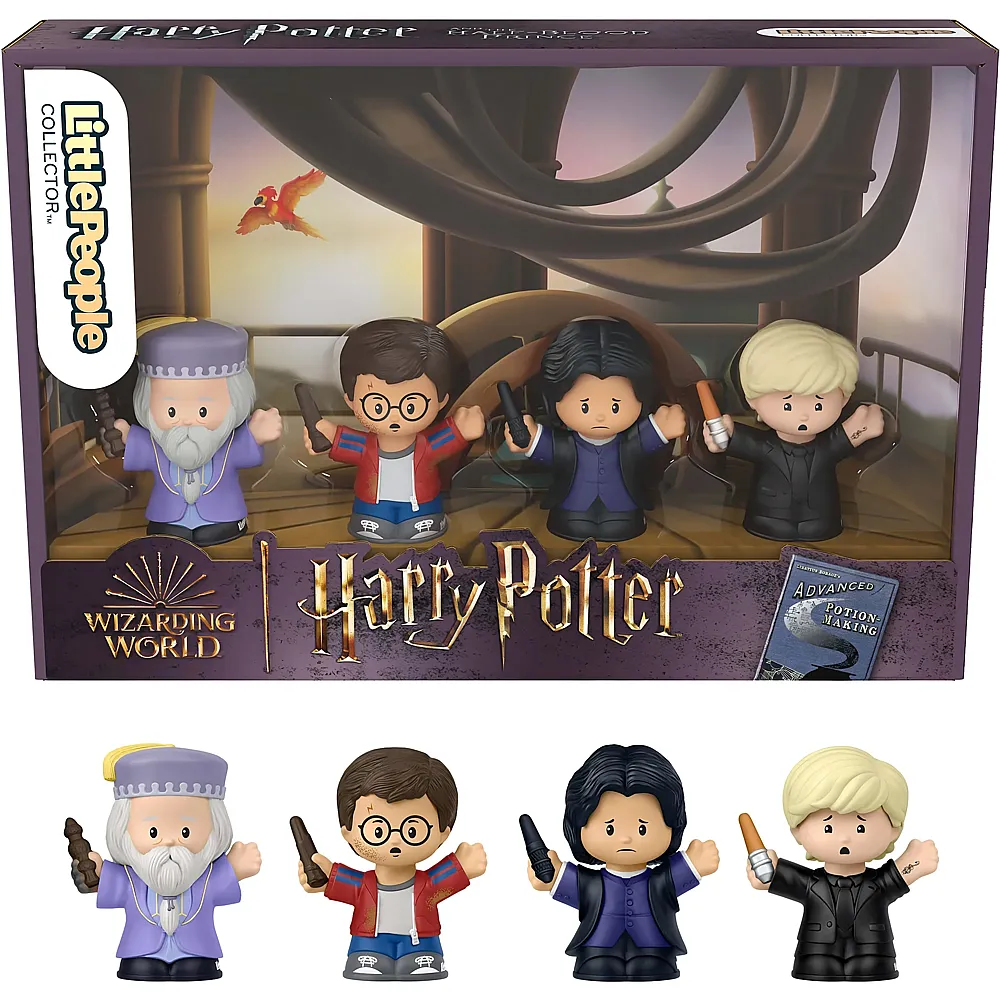 Fisher-Price Little People Collector Harry Potter und der Halbblutprinz 4Teile