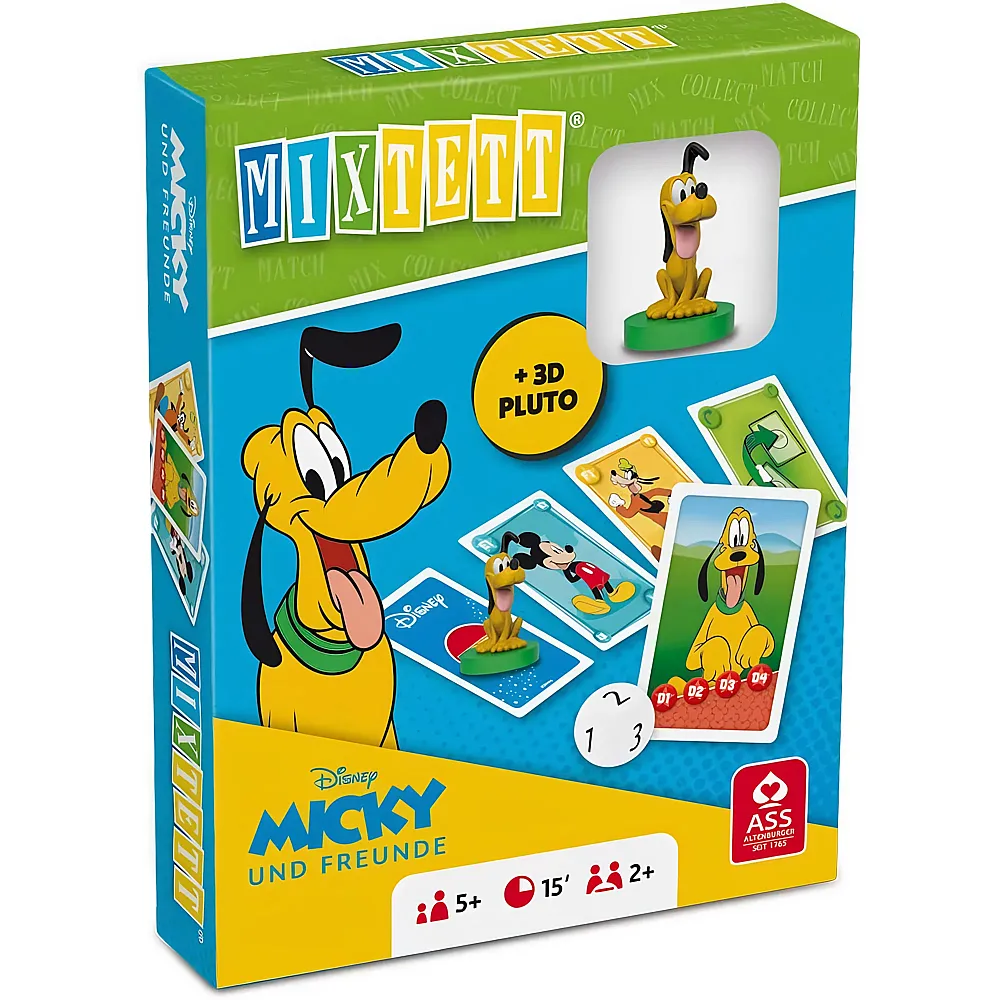ASS Altenburger Mixtett - Disney Mickey Mouse & Friends Set 2 Pluto