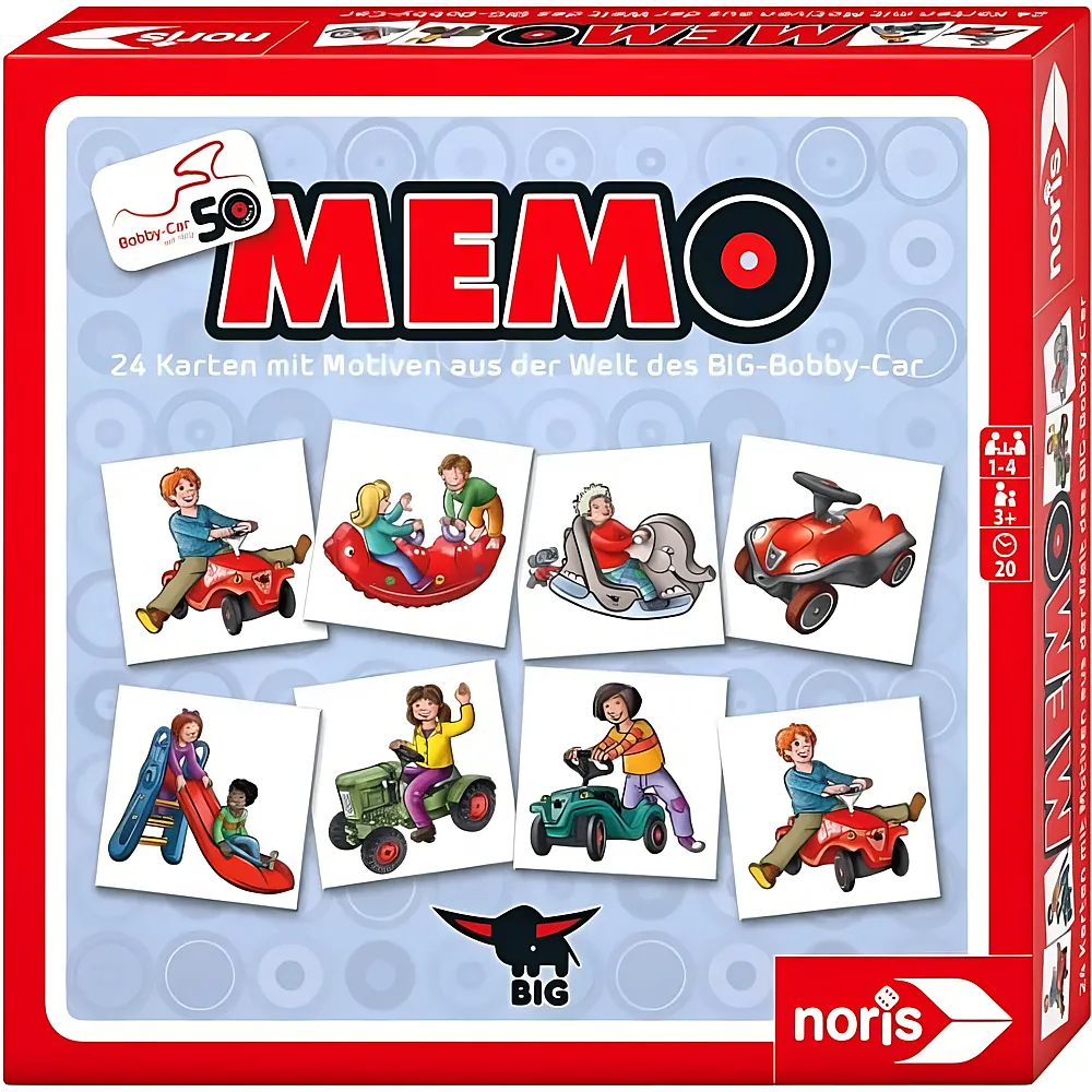 Noris 50 Jahre BIG Bobby Car Memo
