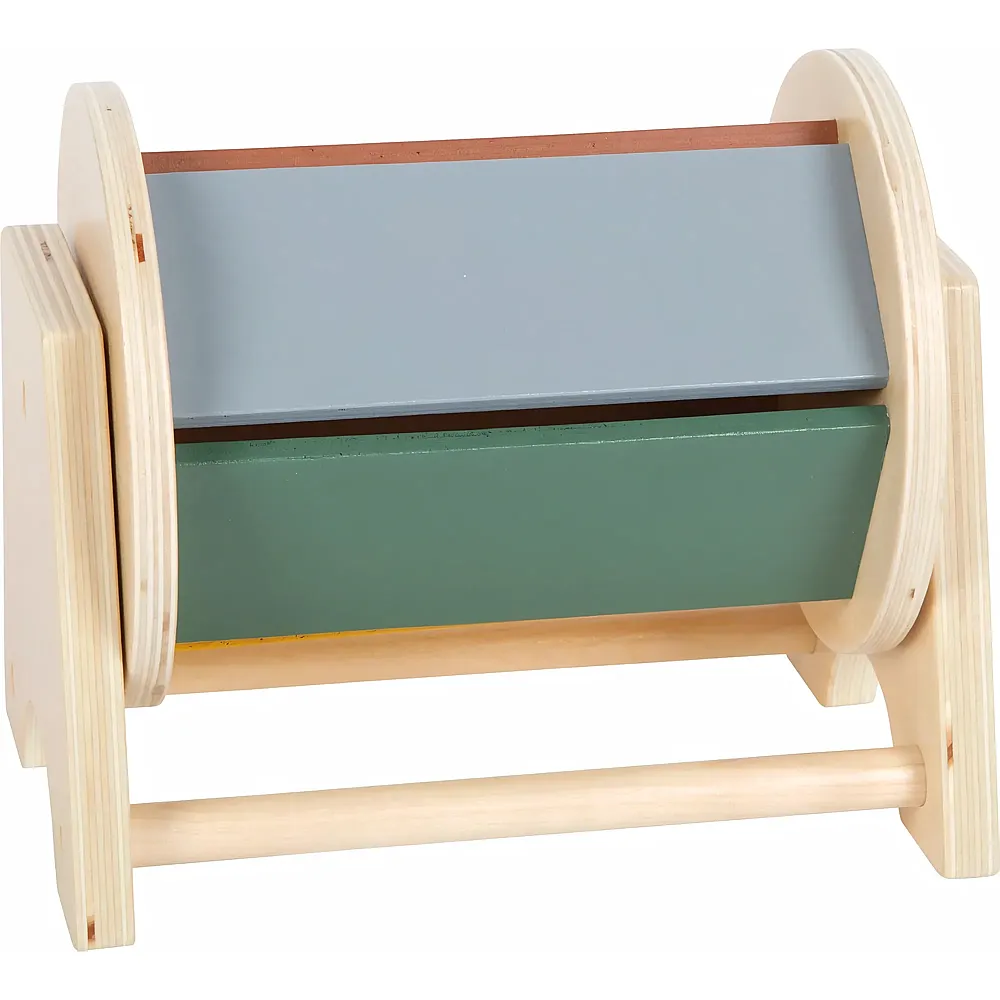 Small Foot  Montessori-Drehtrommel aus Holz, FSC-zertifiziert