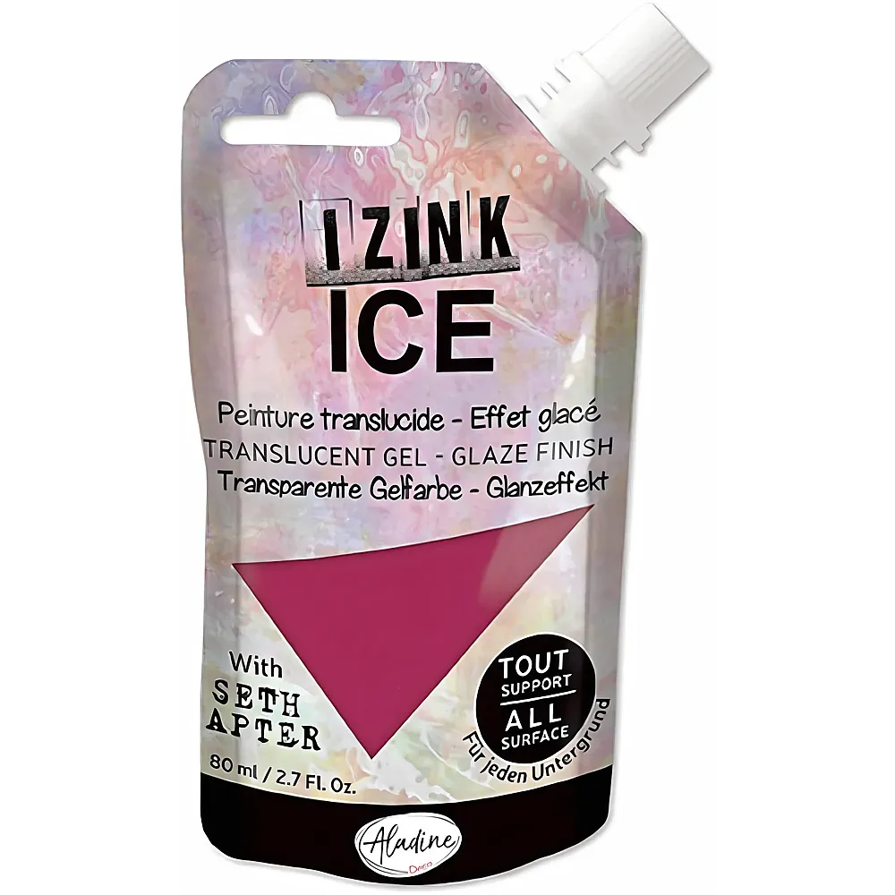 Aladine Izink Ice Himbeer - 80 ml | Farbe & Kreide