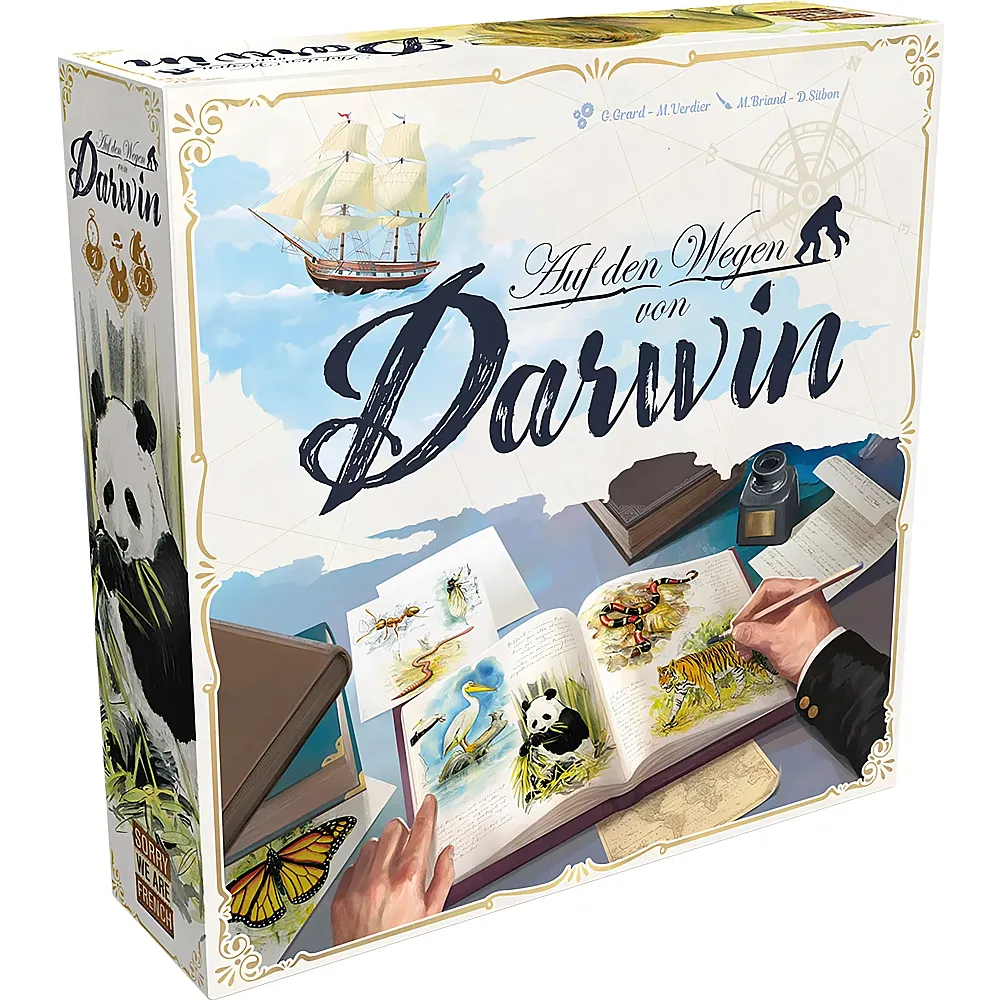 Sorry we are french Auf den Wegen von Darwin