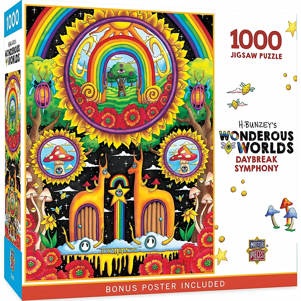 Master Pieces Puzzle Wonderous Worlds Morgensymphonie 1000Teile