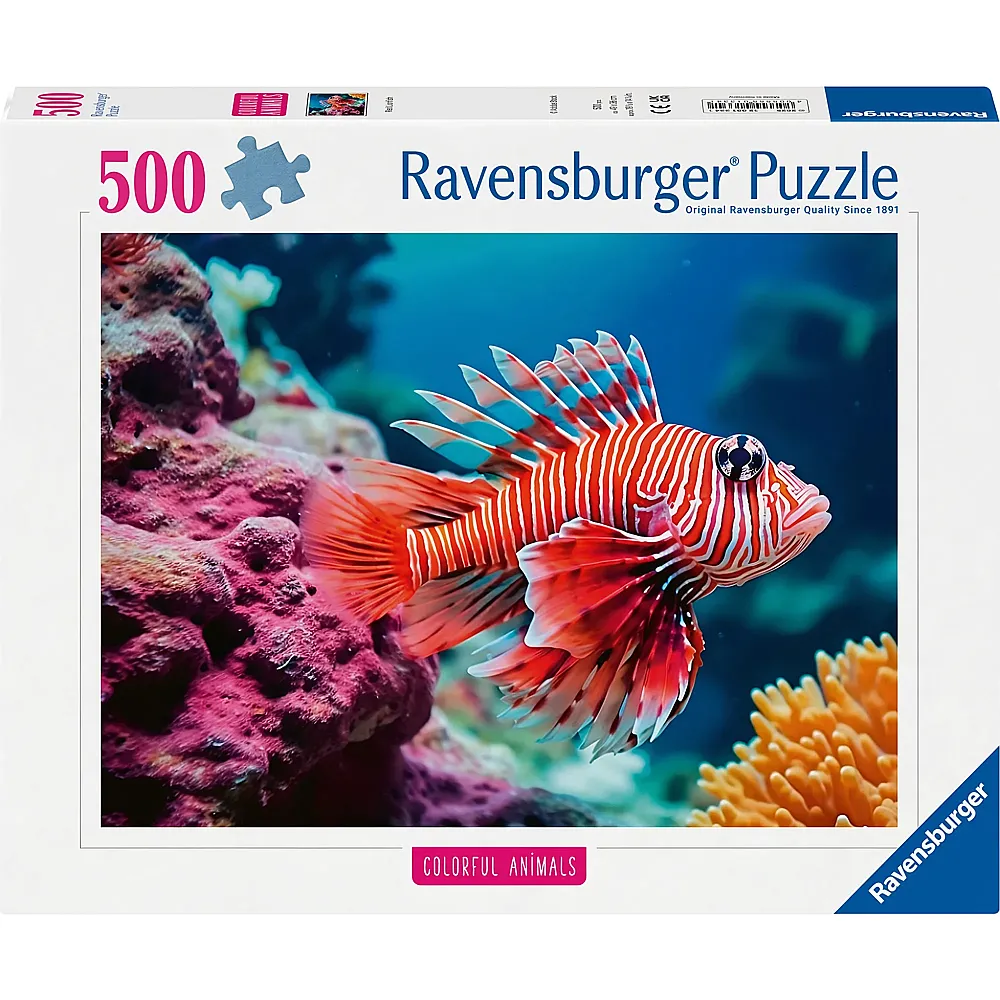 Ravensburger Puzzle Red Lionfish 500Teile