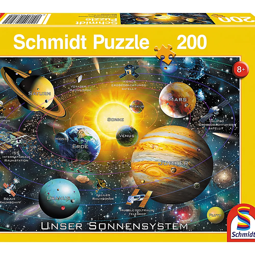 Schmidt Puzzle Solarsystem 200Teile