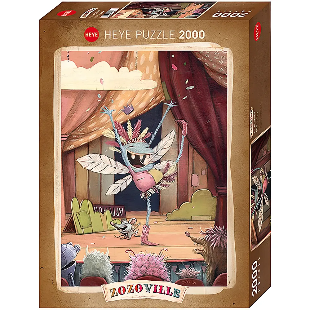 Heye Puzzle Zozoville Off Broadway 2000Teile | Puzzle 2000 Teile