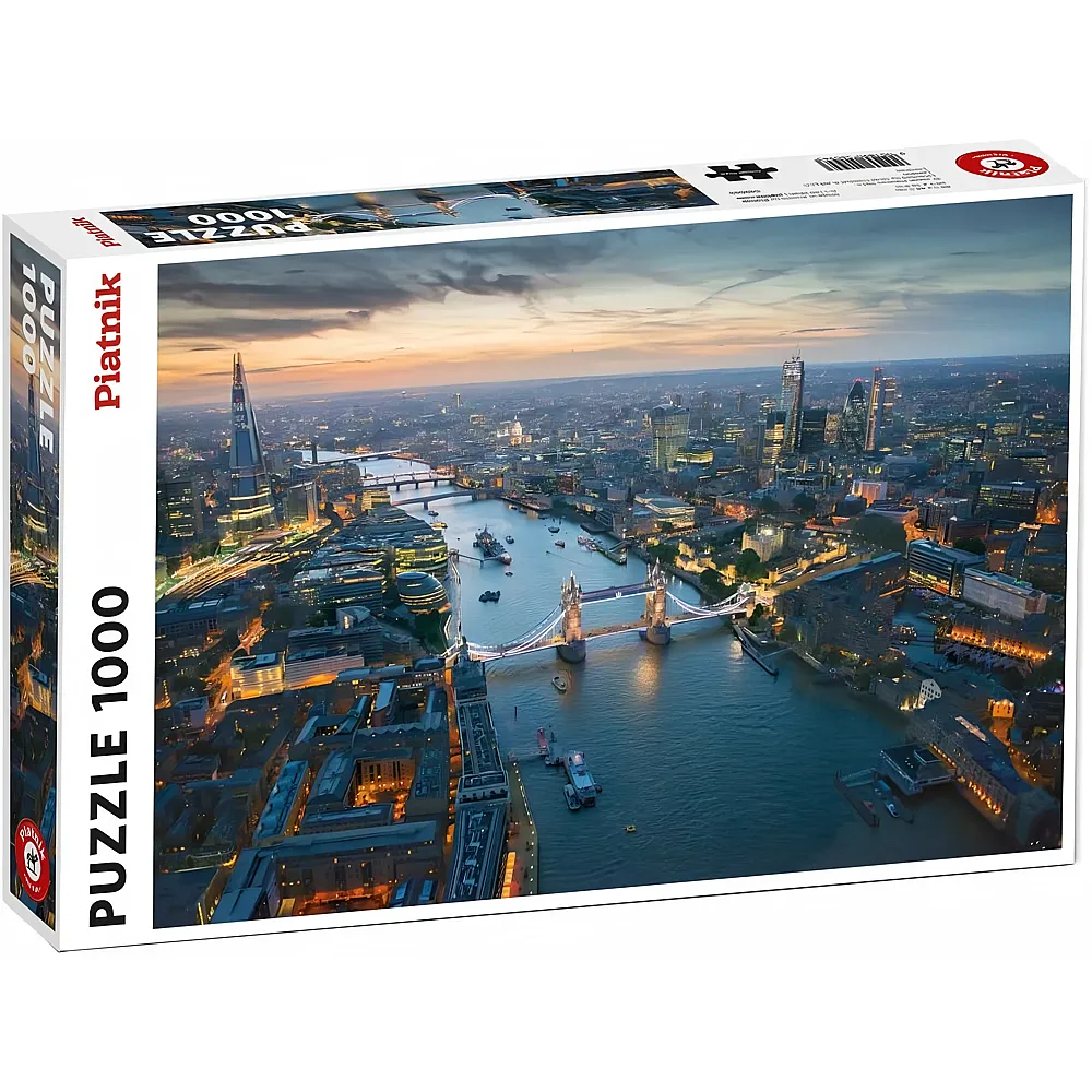 Piatnik Puzzle London von Oben - 1000 Teile