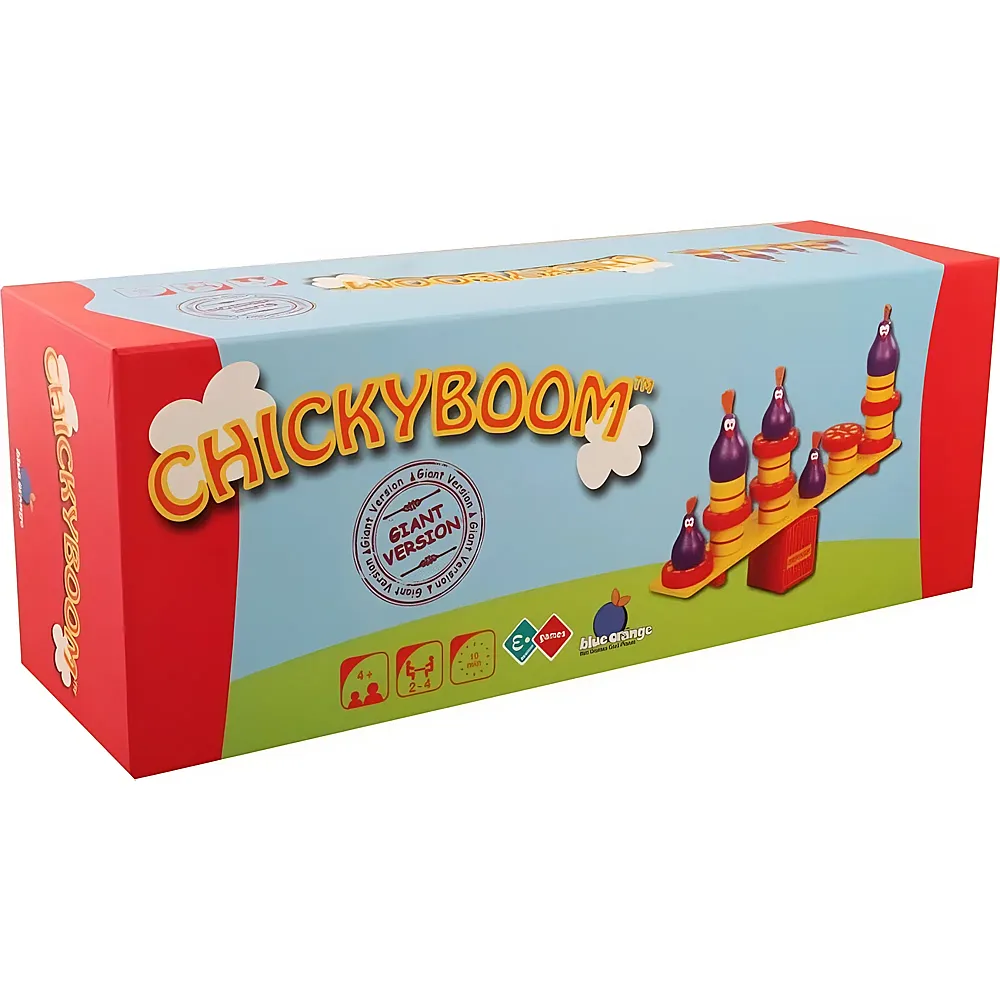 Blue Orange Chicky Boom Giant Color Box mult