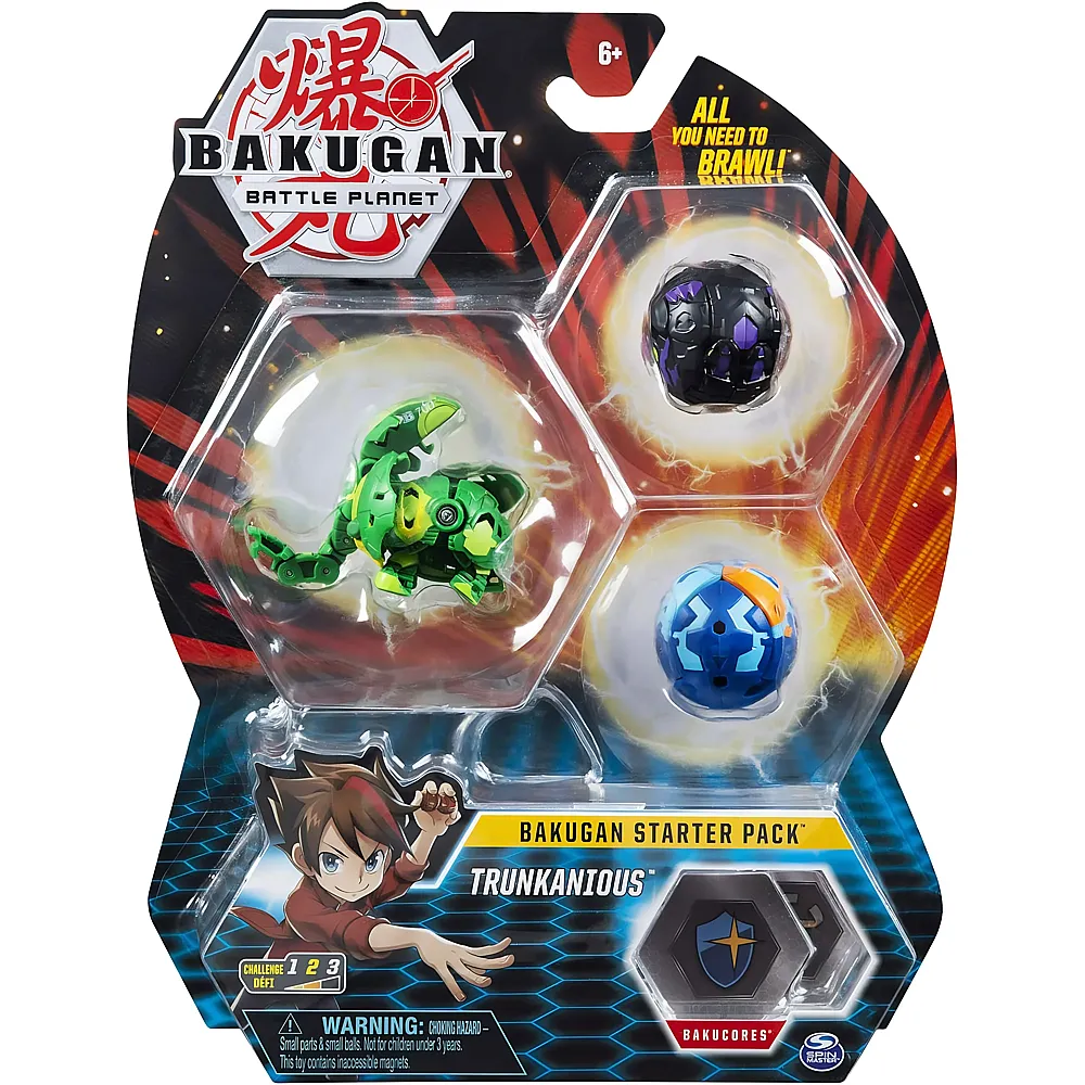 Spin Master Bakugan Battle-Planet - Starter Pack Trunkanious