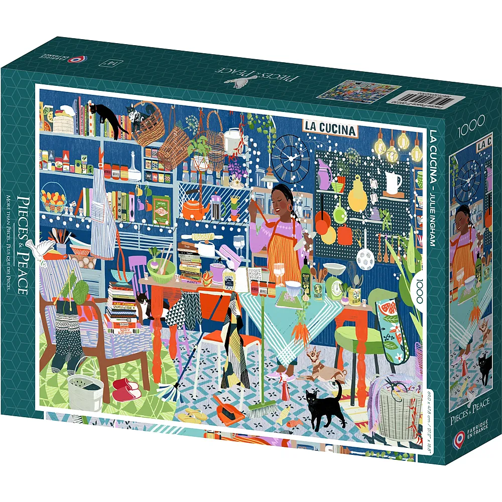 Pieces & Peace Puzzle La Cucina - 1000 Teile
