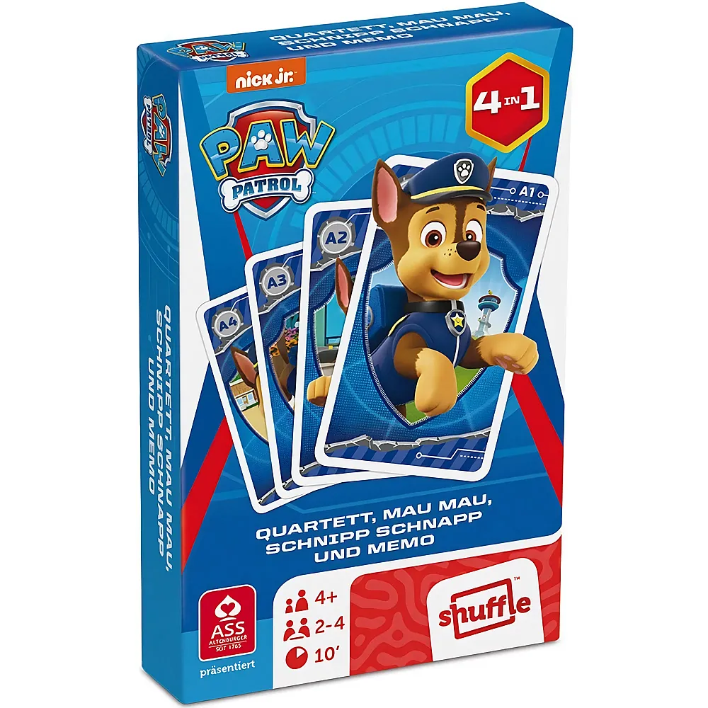 ASS Altenburger Top Ass Quartett Paw Patrol