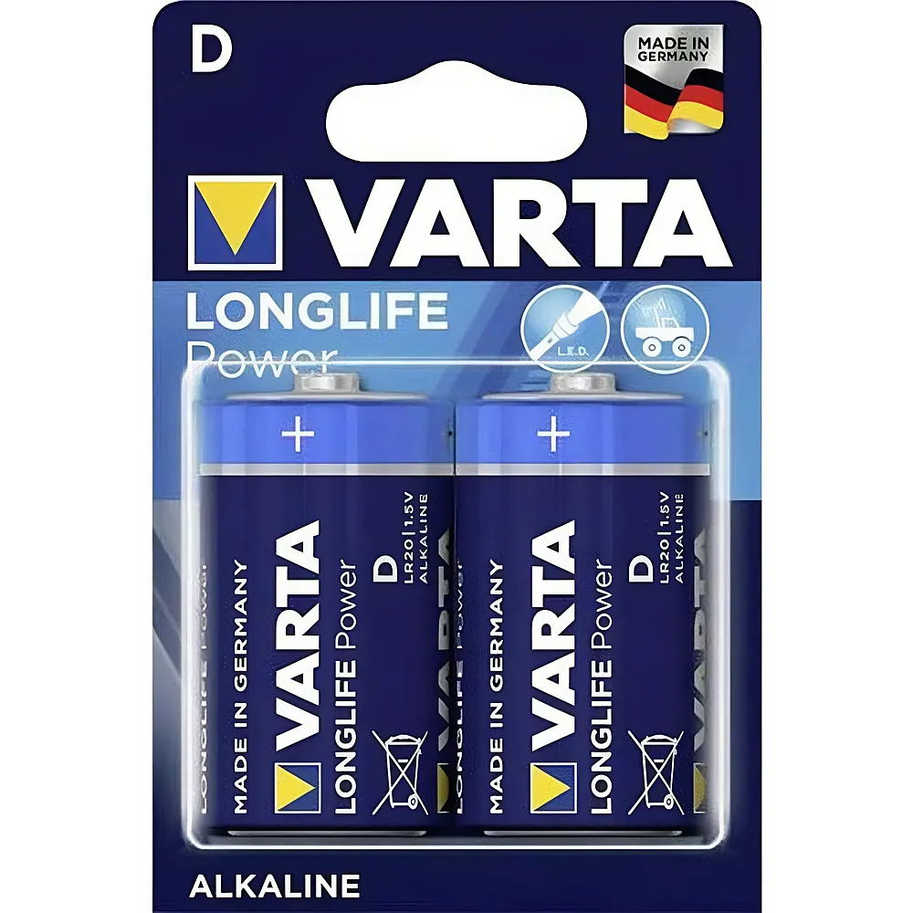 Batterien Varta D 2er-Set