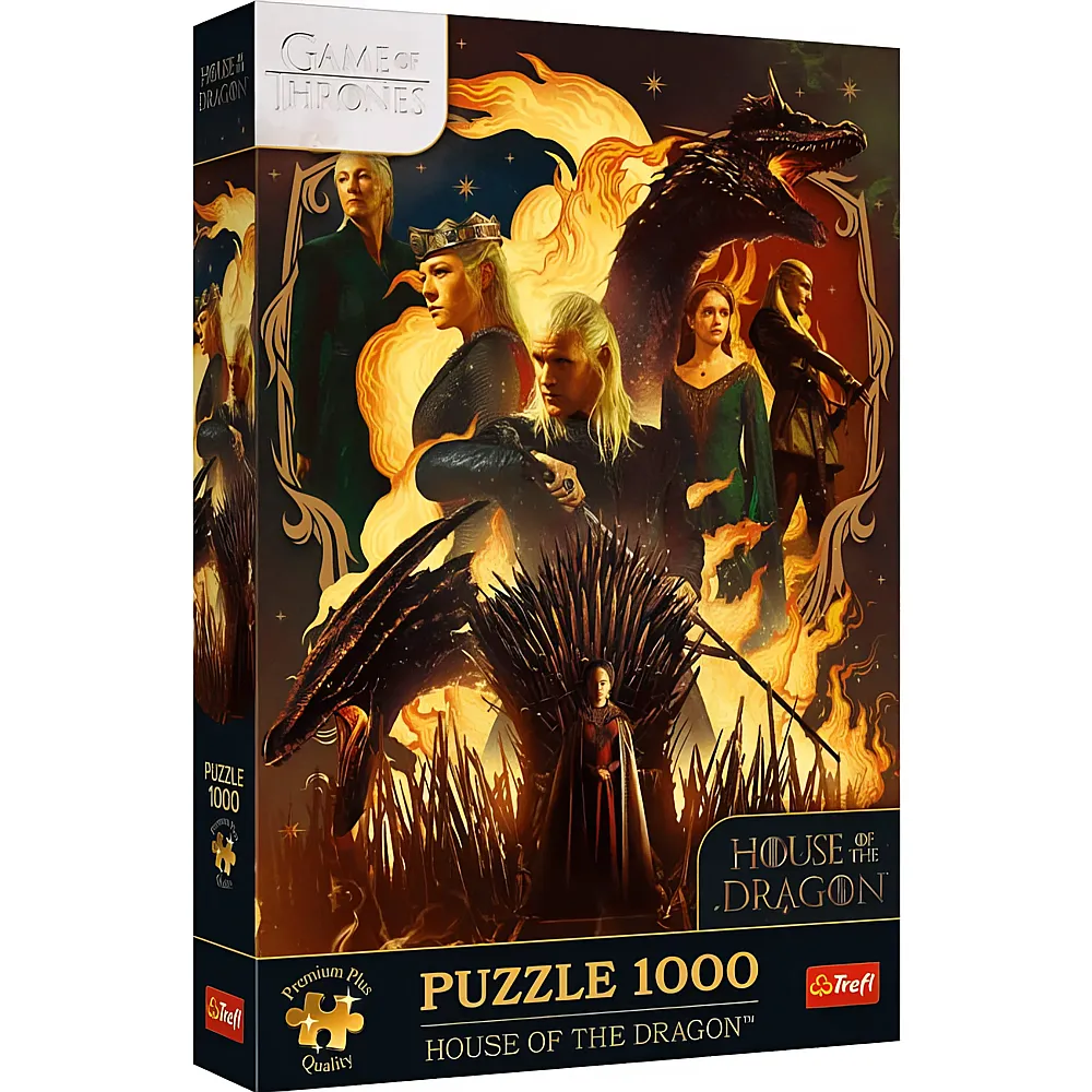 Trefl Puzzle Haus des Drachen - 1000 Teile