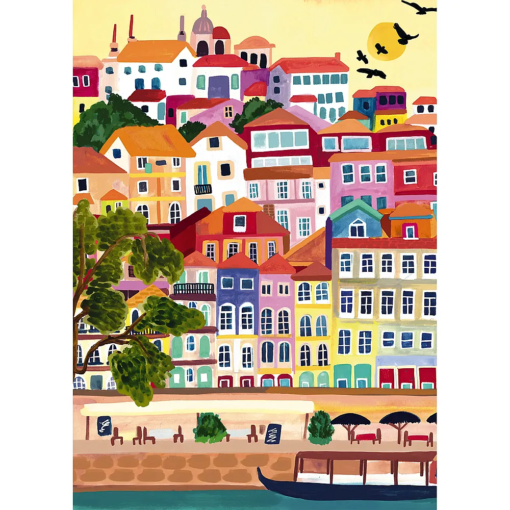 Pieces & Peace Puzzle Porto - Portugal - 1000 Teile | Puzzle 1000 Teile