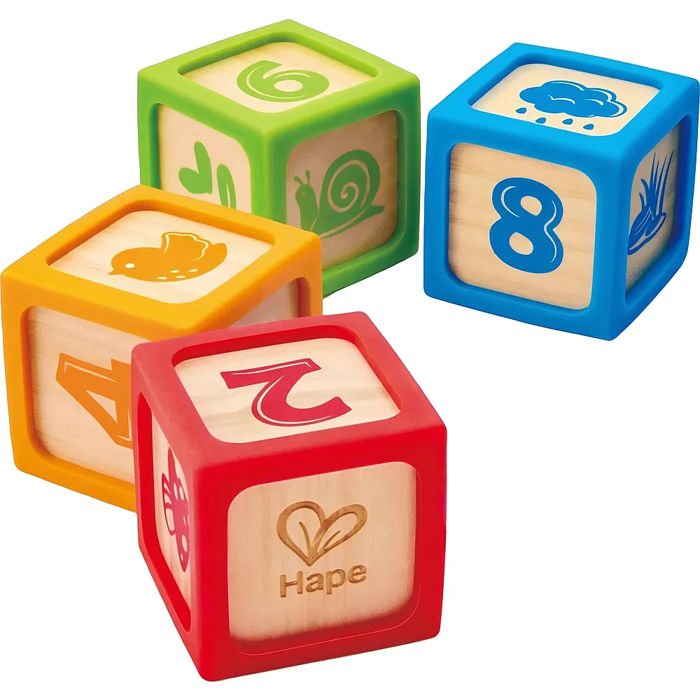 meinspielzeug - Hape Smartes Bausteine-Starter-Set 4 Stk.