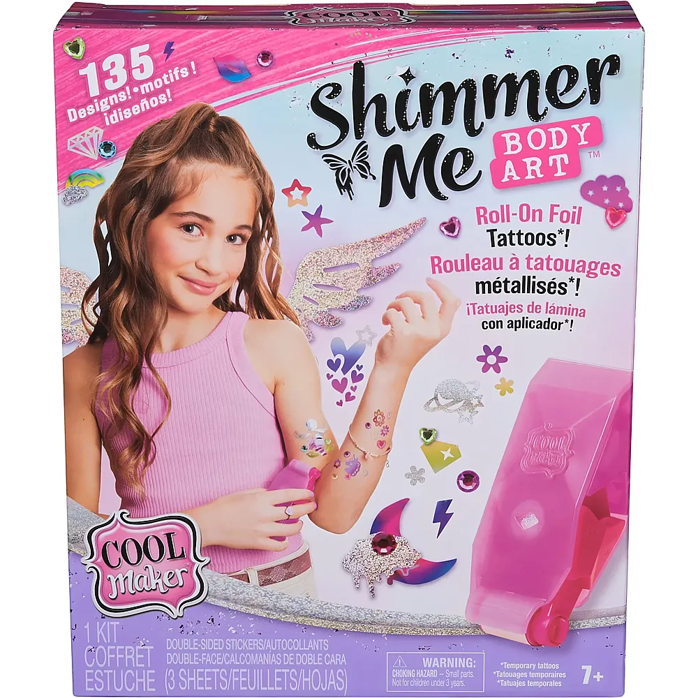 Spin Master Cool Maker Shimmer Me - Body Art Studio