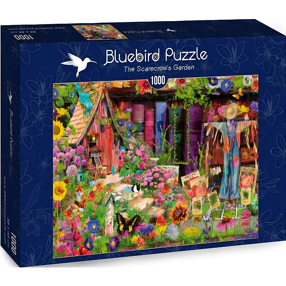 Bluebird Puzzle Aimee Stewart The Scarecrow's Garden - 1000 Teile