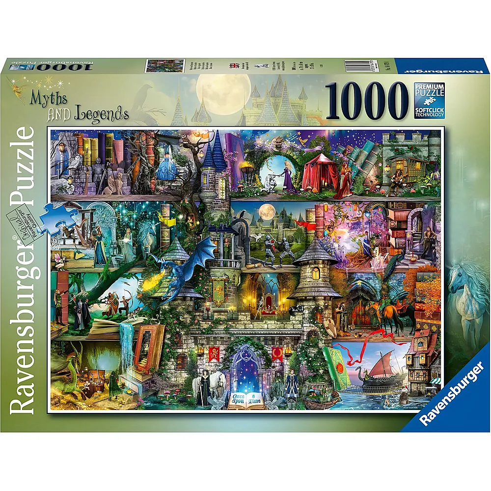 Ravensburger Puzzle Mythen & Legenden - 1000 Teile