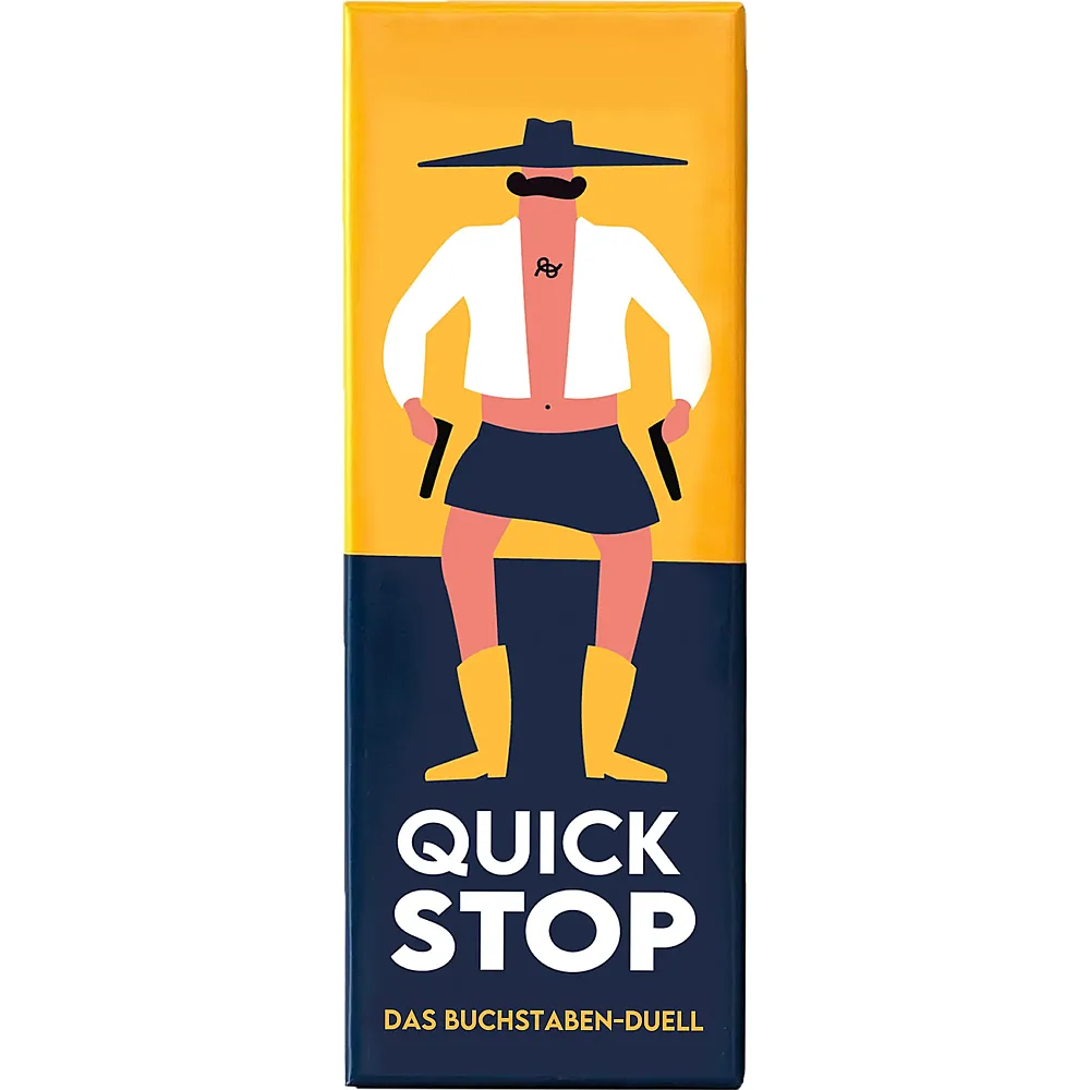 ATM Gaming Quickstop Das Buchstabenduell, d ab 10 Jahren, 2-7 Spieler, 240 originelle Themen