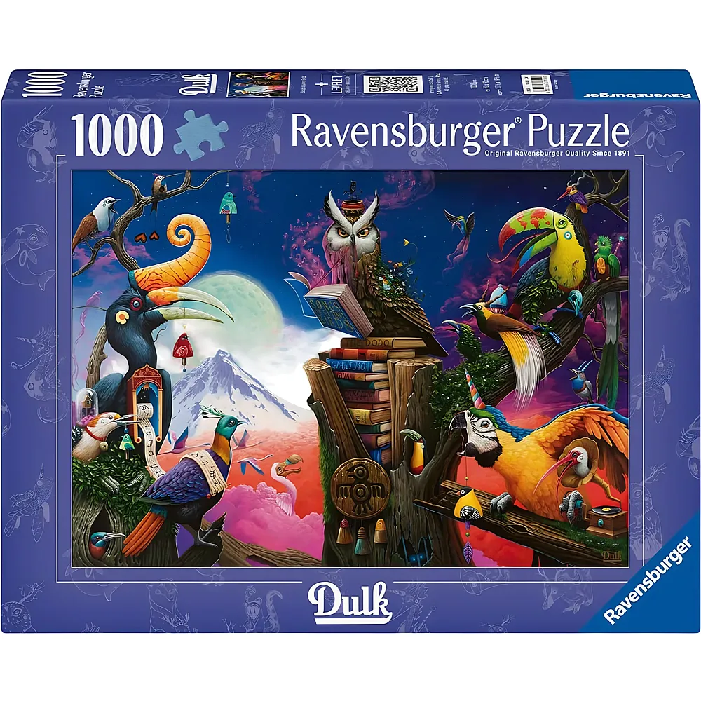 Ravensburger Puzzle Lieder ausgestorbener V�gel - 1000 Teile