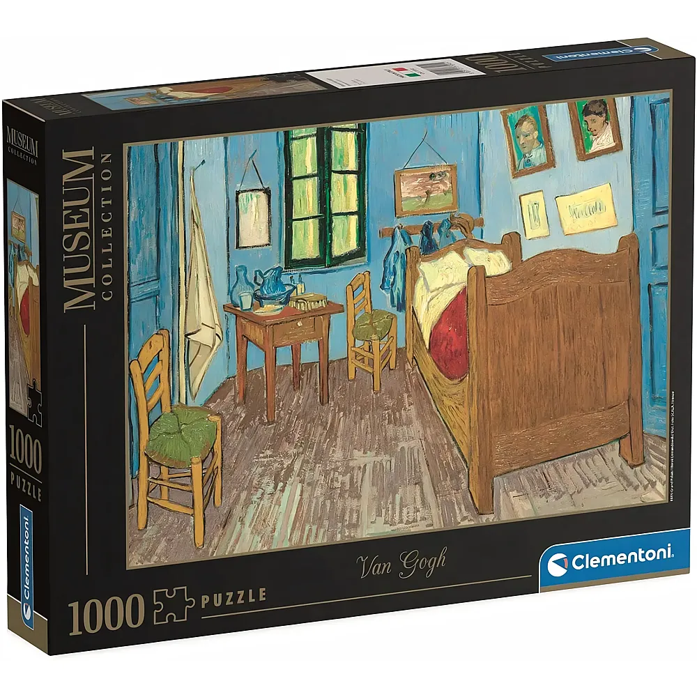 Clementoni Puzzle Museum Collection Artworks das Schlafzimmer - 1000 Teile