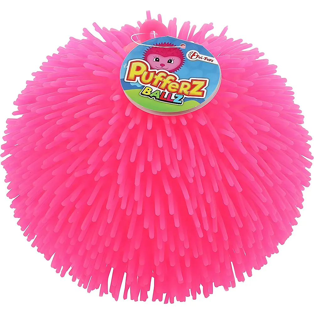 Toi-Toys Pufferz Pufferball Pink, 23cm