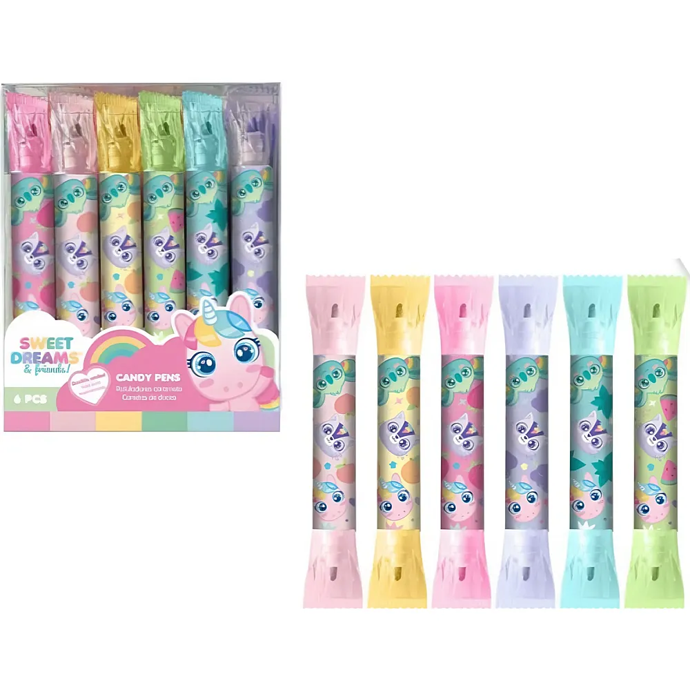 Kids Licensing Einhorn Stifte im Set mit Duft - Suche