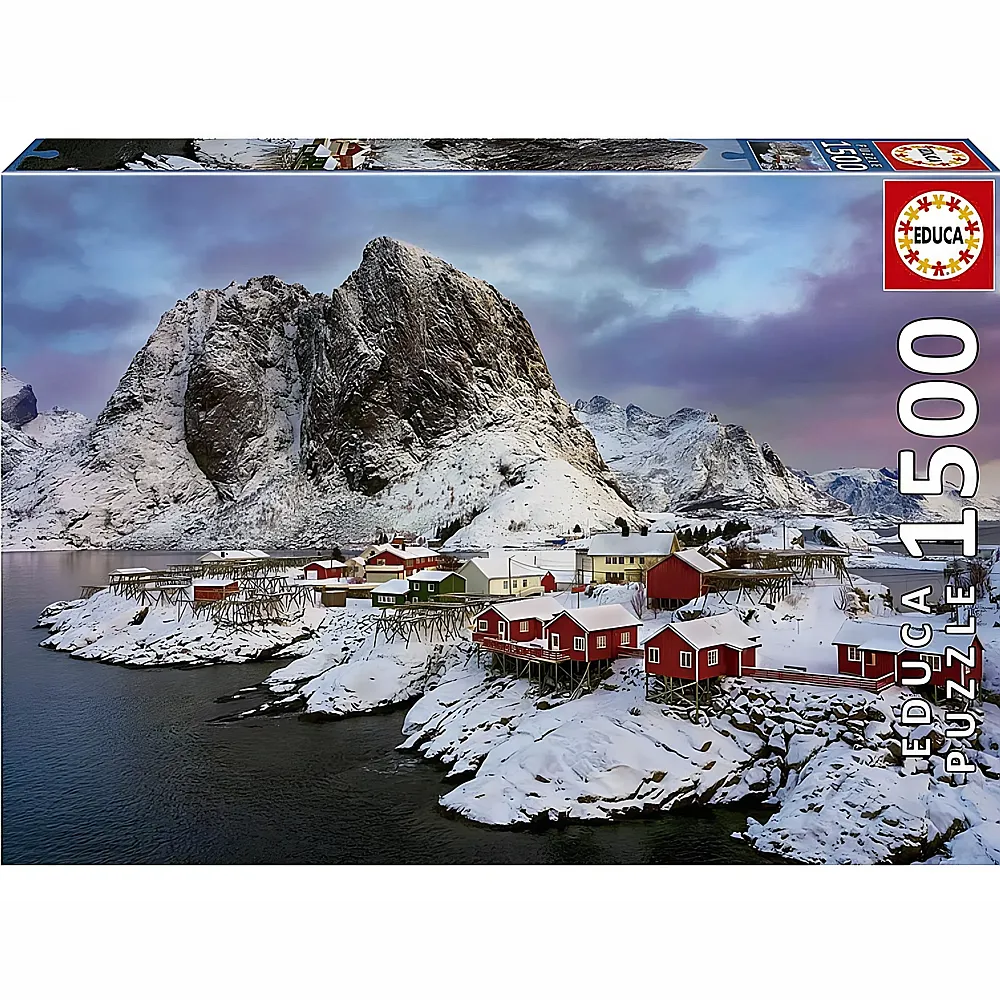 Educa Puzzle Lofoten Inseln, Norwegen 1500Teile