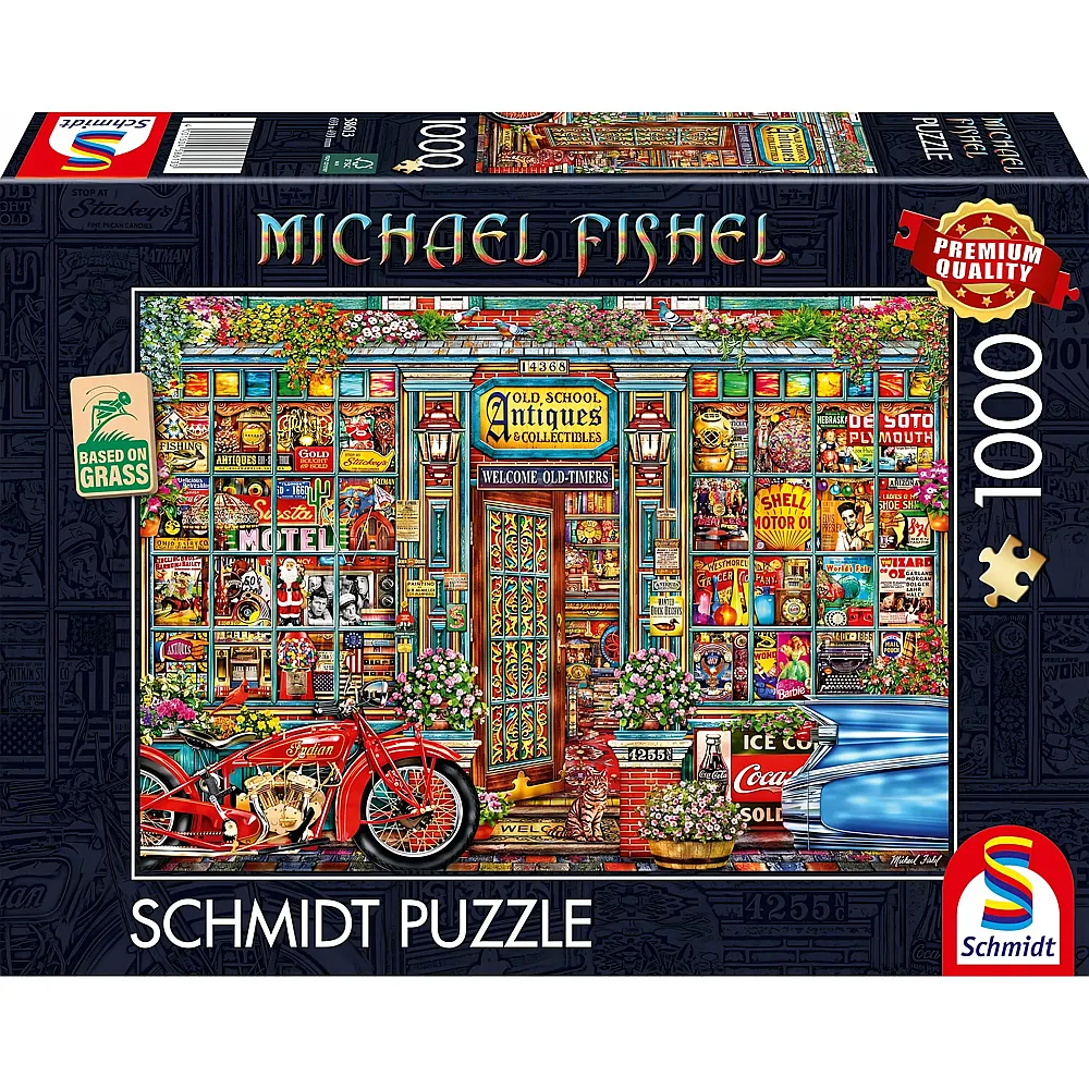 Schmidt Puzzle Michael Fishel Sch�tze vergangener Zeiten - 1000 Teile