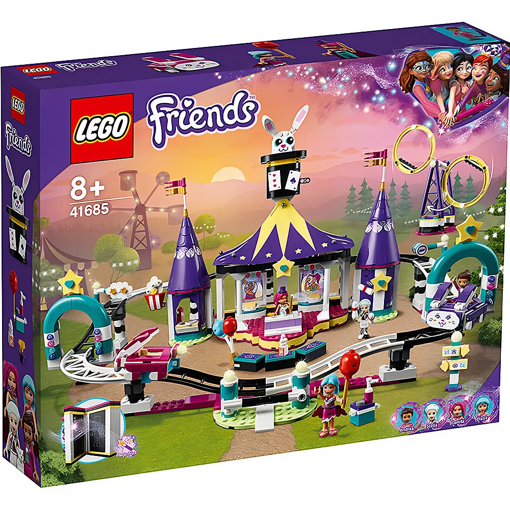 LEGO Friends Magische Jahrmarktachterbahn 41685