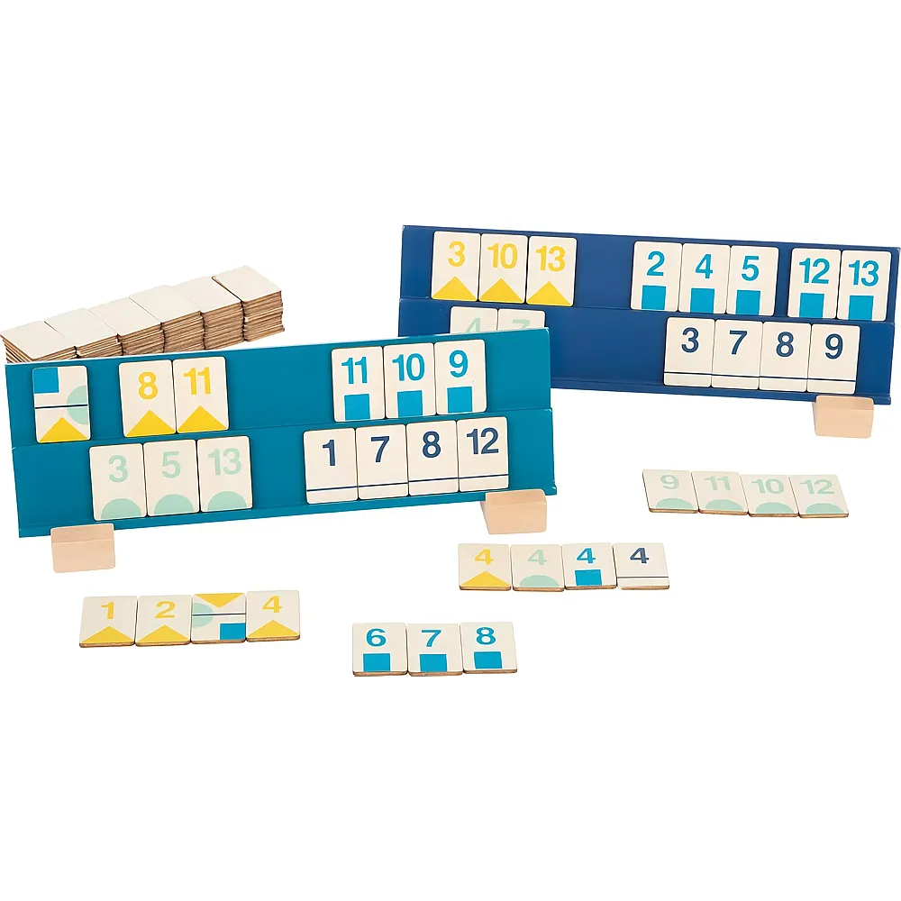 small foot Rummy Zahlenlegespiel