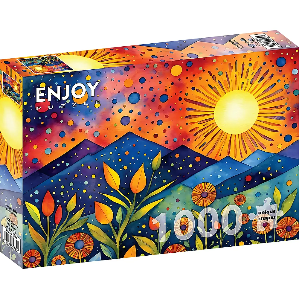 Enjoy Puzzle Regen bei Sonnenuntergang - 1000 Teile