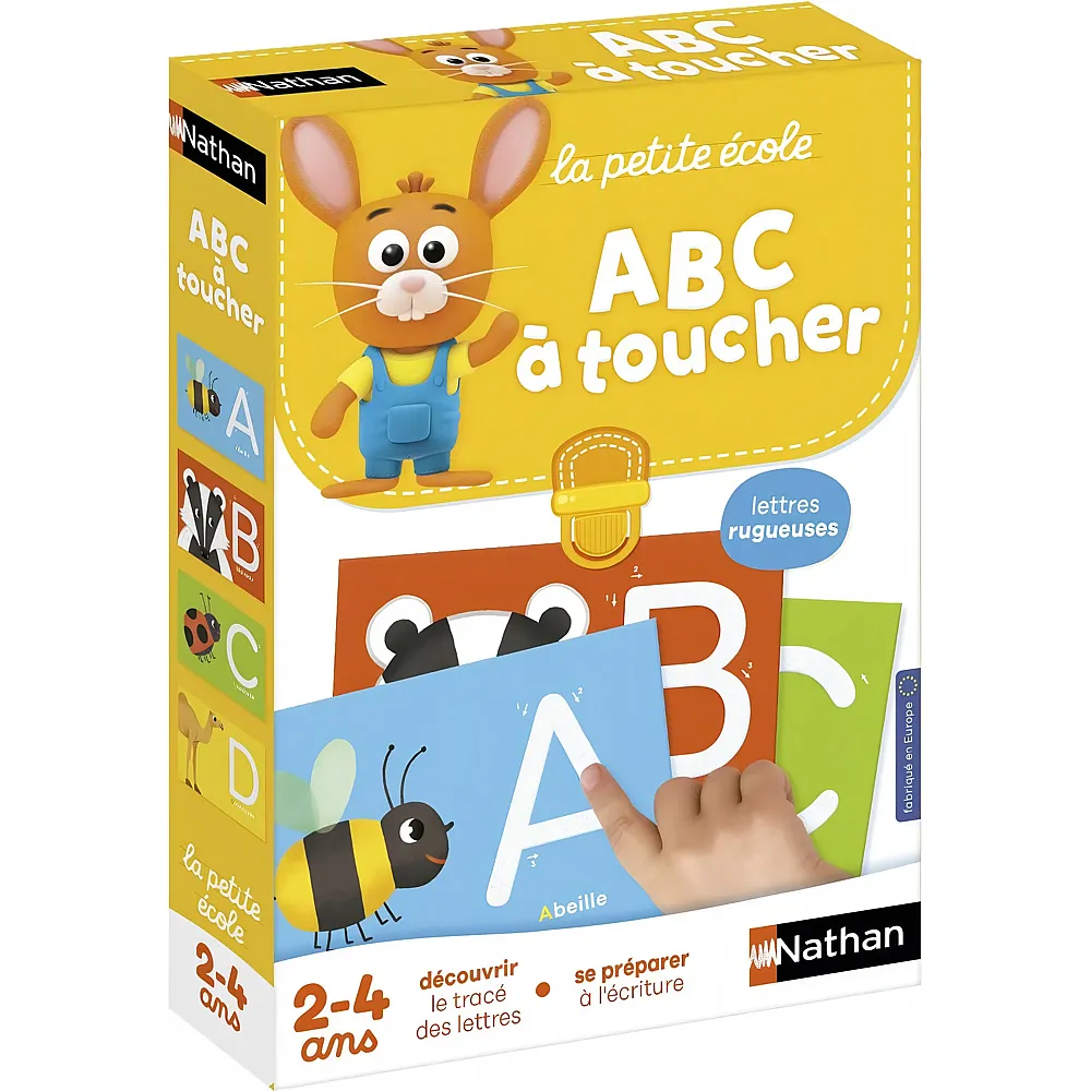 Nathan LA Petite Ecole Abc A Toucher FR