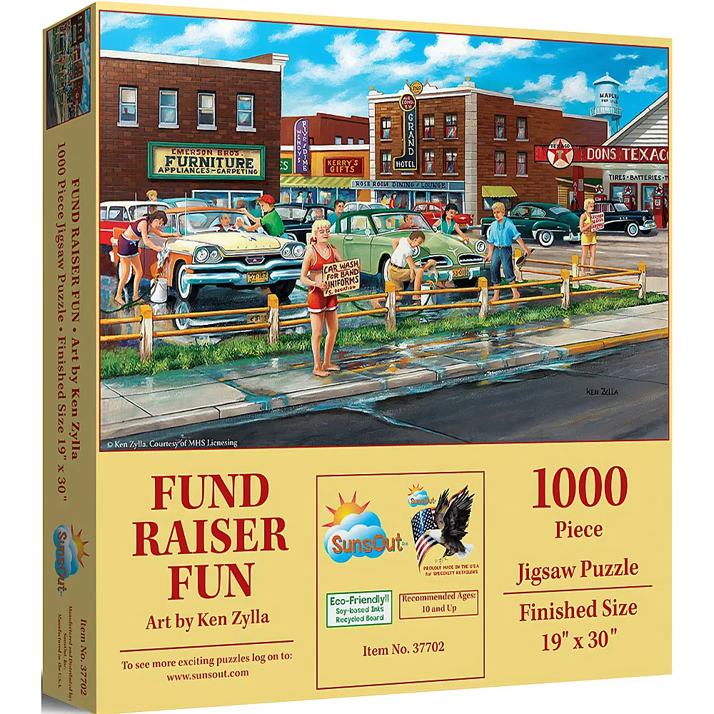 SunsOut Puzzle Ken Zylla Fund Raiser Fun - 1000 Teile