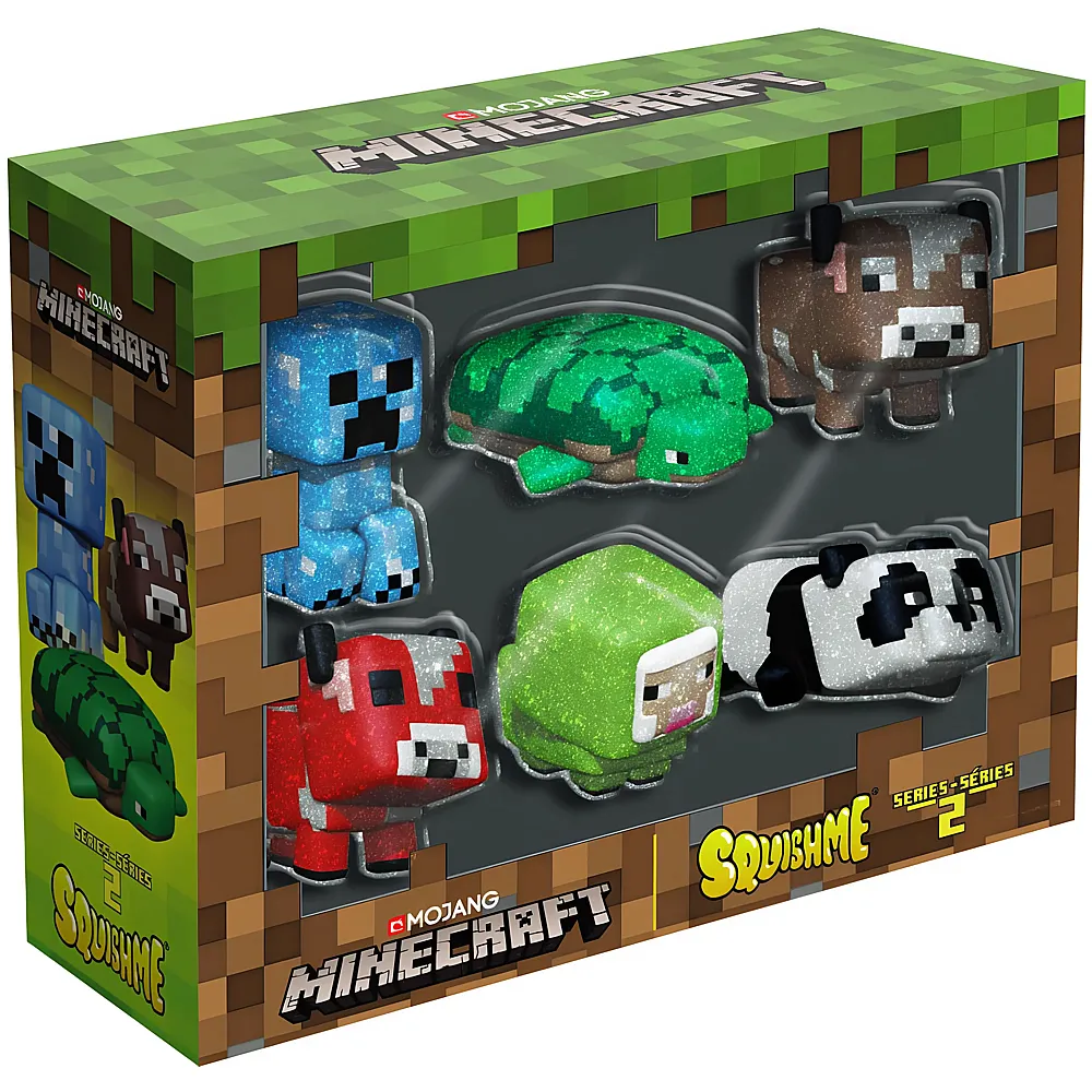 Just Toys SquishMe Minecraft Collector Box 5Teile