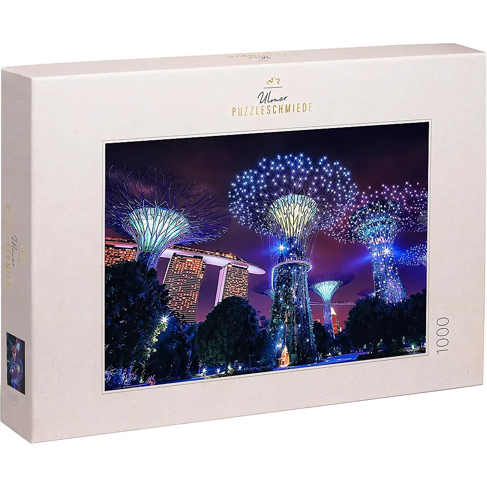 Ulmer Puzzleschmiede Magisches Singapur mit dem Marina Bay Sands Hotel - 1000 Teile