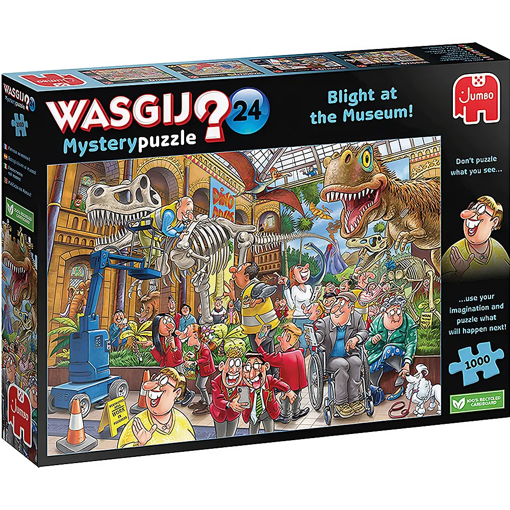Jumbo Puzzle Wasgij Mystery 24 - Blight at the Museum 1000Teile