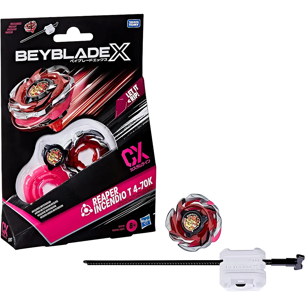 Beyblade Reaper Incendio T 4-70K CX Starter Pack