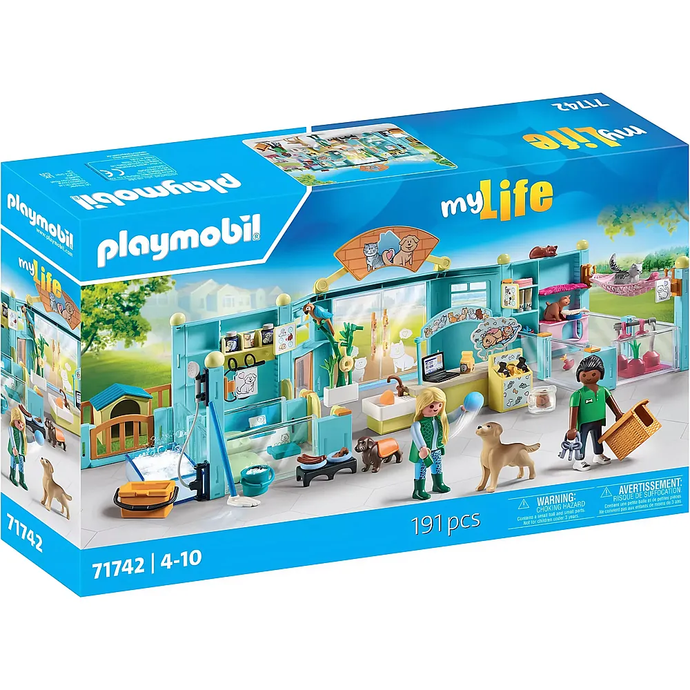 PLAYMOBIL My Life Tierhotel 71742
