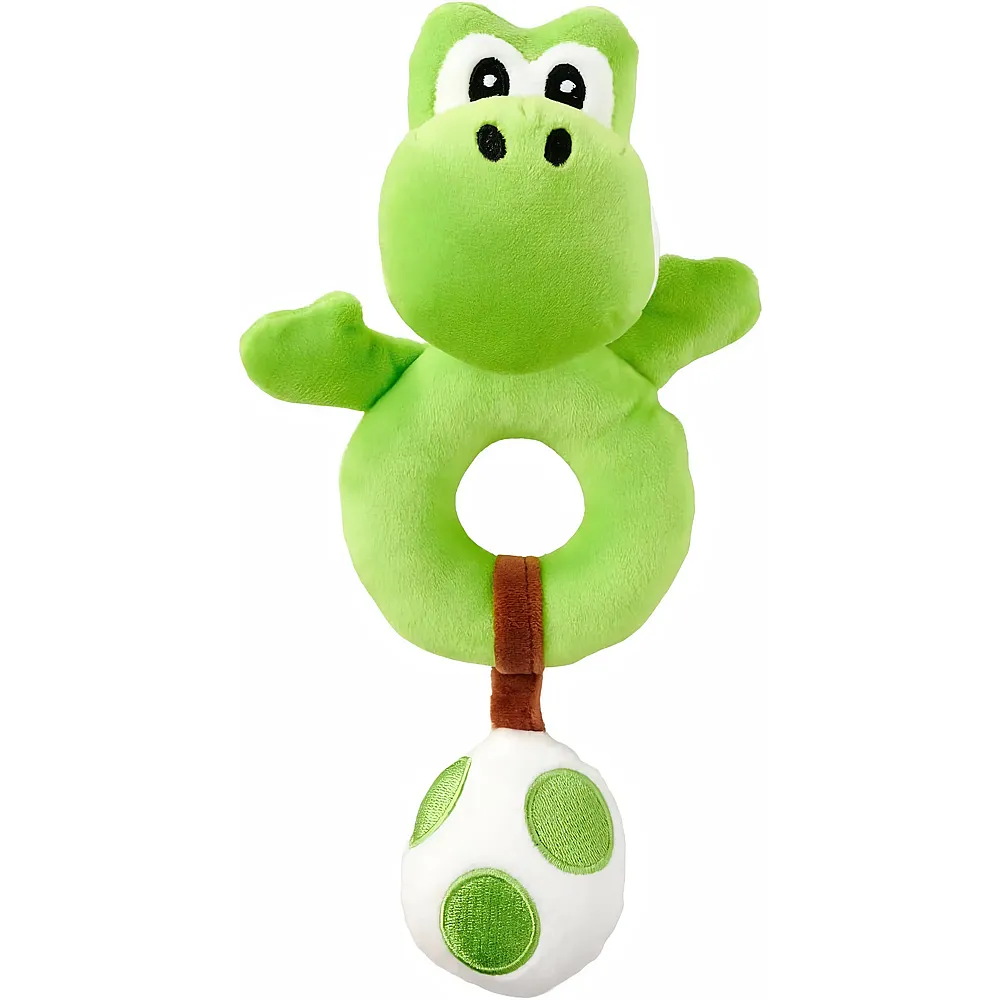 Simba Pl�sch Super Mario Yoshi Greifling mit Rassel 17cm