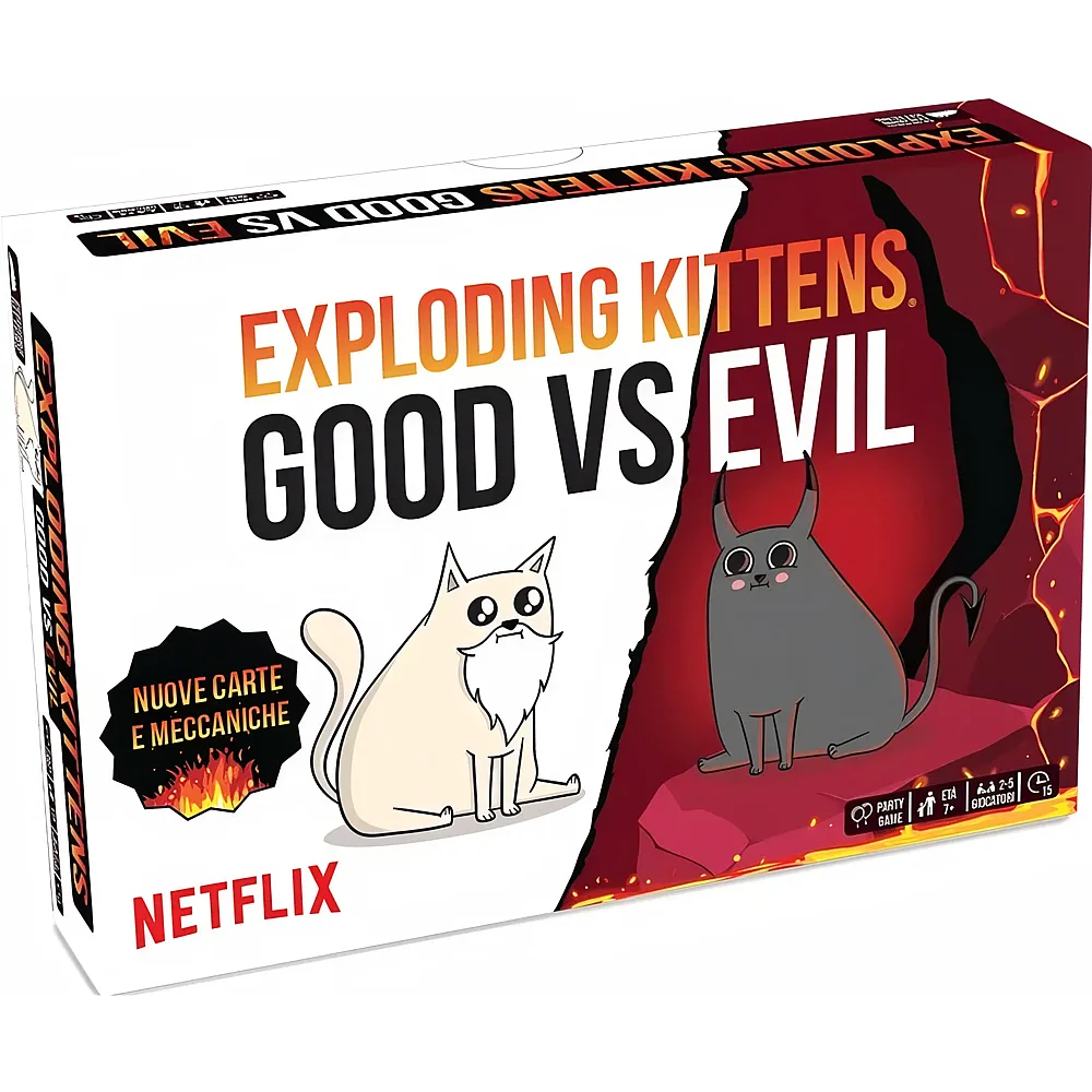 Exploding Kittens Good vs Evil IT