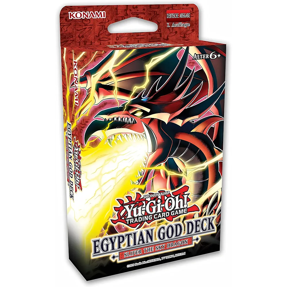 Konami Yu-Gi-Oh �gyptisches G�tter-Deck: Slifer der Himmelsdrache - Deutsch | Sammelkarten