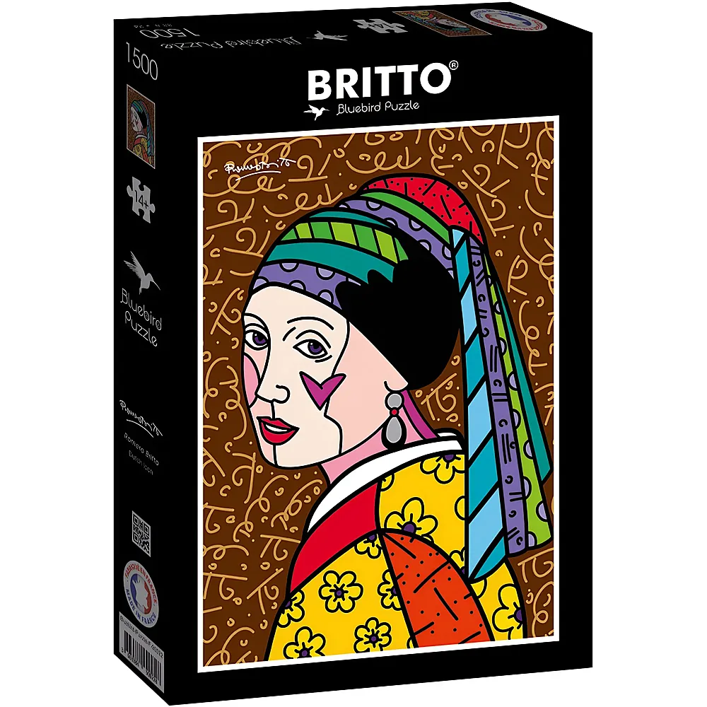 Bluebird Puzzle Romero Britto Dutch icon 1500Teile