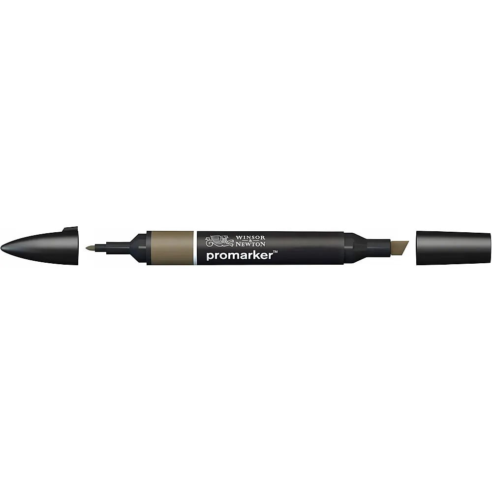 meinspielzeug - Winsor & Newton Promarker mit 2 Spitzen Warm Grau 6 | Farbe & Kreide